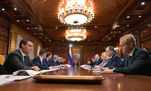 Премьер-министр РФ Д.Медведев провел совещание о механизмах поддержки агропромышленного комплекса